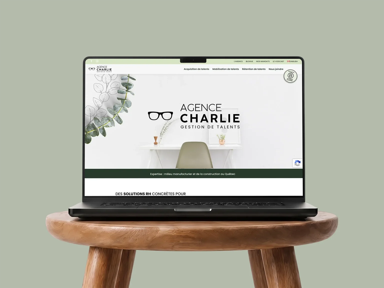 moose agence marketing portfolio agence charlie site web