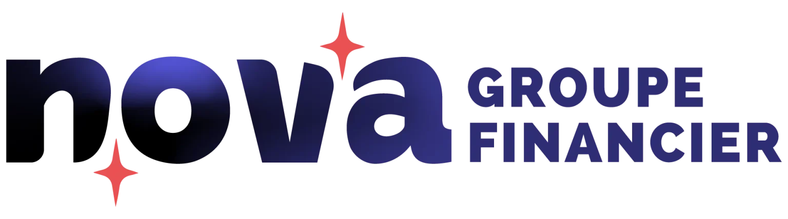 Nova Groupe Financier logo horizontal degrade