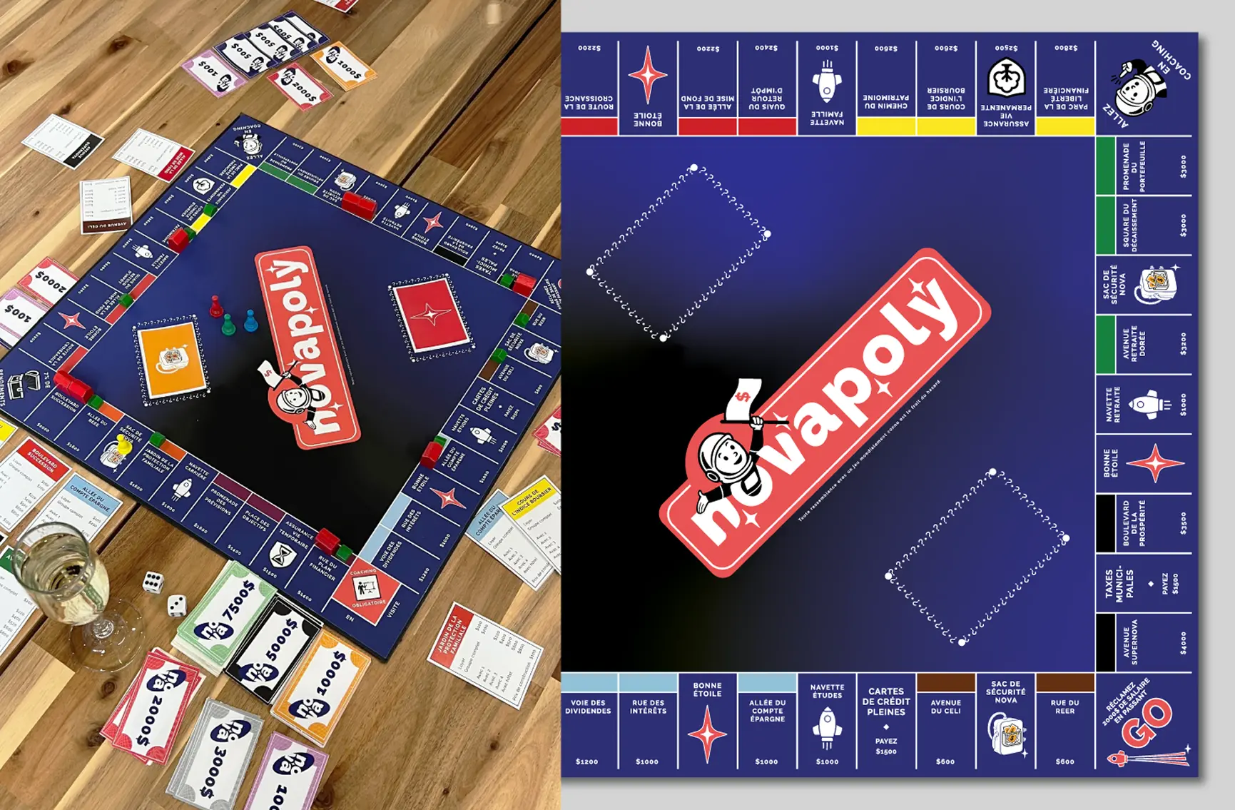 moose agence marketing portfolio nova groupe financier monopoly