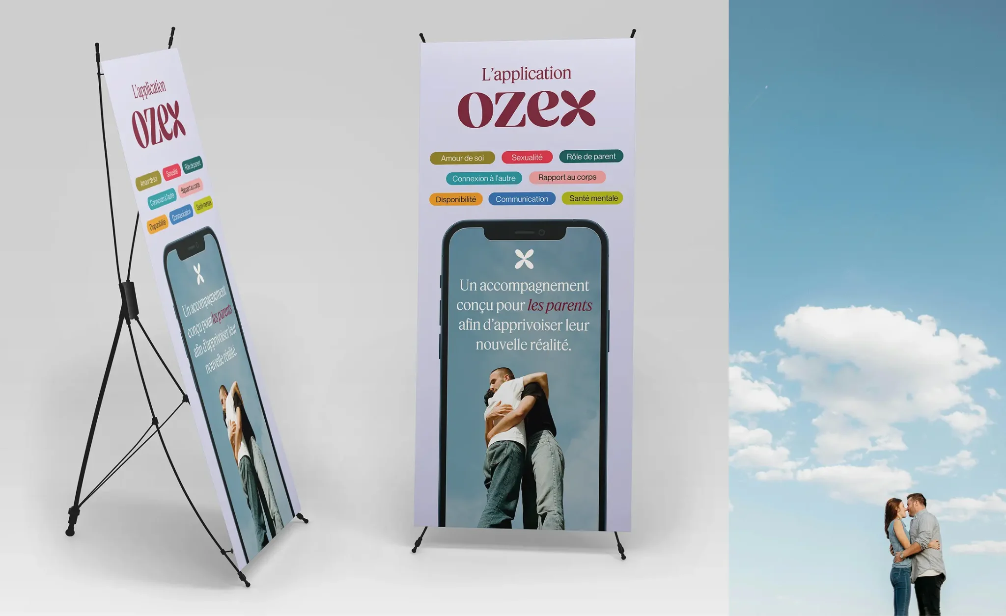 moose agence marketing portfolio ozex roll up