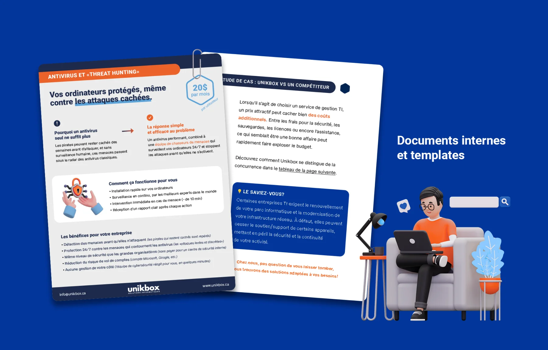 moose agence marketing portfolio unikbox documents internes