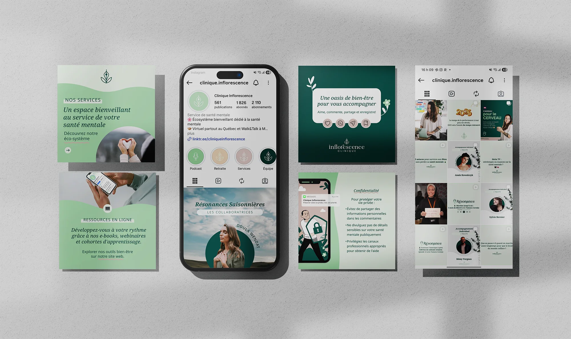 moose-agence-marketing-portfolio-clinique-inflorescence-reseaux-sociaux