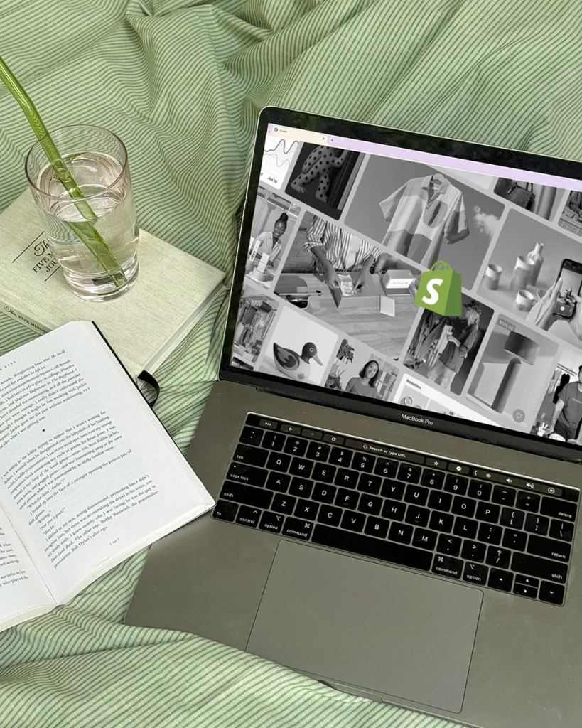 moose agence marketing shopify ordinateur